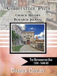 Cobblestone Path Church History Research Journal for middle and high school use